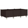 Jardinera con ruedas PP marrón 150x80x54 cm | Foro24.es | Tu tienda online para hogar, jardín y más Foro24.es