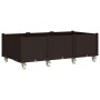 Jardinera con ruedas PP marrón 150x80x54 cm | Foro24.es | Tu tienda online para hogar, jardín y más Foro24.es