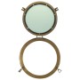 Espejo de ojo de buey de pared aluminio y vidrio Ø50 cm | Foro24.es | Tu tienda online para hogar, jardín y más Foro24.es