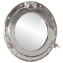 Espejo de ojo de buey de pared aluminio y vidrio Ø38 cm by , Mirrors - Ref: Foro24-357849, Price: 65,04 €, Discount: %