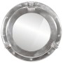 Espejo de ojo de buey de pared aluminio y vidrio Ø38 cm by , Mirrors - Ref: Foro24-357849, Price: 65,04 €, Discount: %