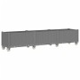 Jardinera con ruedas PP gris claro 240x50x54 cm | Foro24.es | Tu tienda online para hogar, jardín y más Foro24.es