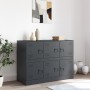 Aparador de acero antracita 99x39x73 cm | Foro24.es | Tu tienda online para hogar, jardín y más Foro24.es