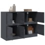 Aparador de acero antracita 99x39x73 cm | Foro24.es | Tu tienda online para hogar, jardín y más Foro24.es