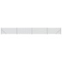 Cerca de alambre con brida plateada 1x10 m by , fence panels - Ref: Foro24-154033, Price: 46,43 €, Discount: %