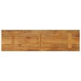 Tablero de mesa rectangular madera maciza mango 120x20x2,5 cm by , Table tops - Ref: Foro24-371558, Price: 33,59 €, Discount: %