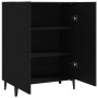 Aparador de madera contrachapada negro 70x34x90 cm de vidaXL, Aparadores - Ref: Foro24-812106, Precio: 76,07 €, Descuento: %