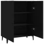 Schwarzes Sperrholz-Sideboard 70x34x90 cm von vidaXL, Sideboards - Ref: Foro24-812106, Preis: 76,04 €, Rabatt: %
