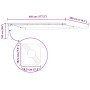 Toldo retráctil aluminio y tela gris antracita y blanco 4,5x3 m de , Toldos - Ref: Foro24-3216131, Precio: 595,63 €, Descuent...