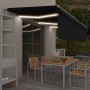 Toldo automático persiana LED sensor viento gris antracita 6x3m de , Toldos - Ref: Foro24-3069374, Precio: 938,63 €, Descuent...