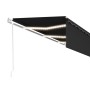 Toldo automático persiana LED sensor viento gris antracita 6x3m de , Toldos - Ref: Foro24-3069374, Precio: 938,63 €, Descuent...