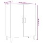 Aparador de madera contrachapada negro 70x34x90 cm de vidaXL, Aparadores - Ref: Foro24-812106, Precio: 76,07 €, Descuento: %