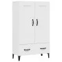Weißes Sperrholz-Sideboard 70x31x115 cm von vidaXL, Sideboards - Ref: Foro24-812573, Preis: 117,68 €, Rabatt: %