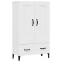 Weißes Sperrholz-Sideboard 70x31x115 cm von vidaXL, Sideboards - Ref: Foro24-812573, Preis: 119,81 €, Rabatt: %