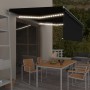 Toldo automático persiana LED y sensor viento antracita 4,5x3 m de , Toldos - Ref: Foro24-3069334, Precio: 633,47 €, Descuent...