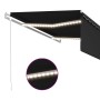 Toldo automático persiana LED y sensor viento antracita 4,5x3 m de , Toldos - Ref: Foro24-3069334, Precio: 633,47 €, Descuent...