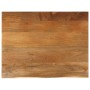 Tablero de mesa borde natural madera maciza mango 110x80x3,8 cm | Foro24.es | Tu tienda online para hogar, jardín y más Foro24.es