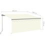 Toldo retráctil manual con persiana crema 3,5x2,5 m von , Markisen - Ref: Foro24-3069397, Preis: 255,44 €, Rabatt: %