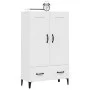Weißes Sperrholz-Sideboard 70x31x115 cm von vidaXL, Sideboards - Ref: Foro24-812573, Preis: 117,68 €, Rabatt: %