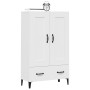 Weißes Sperrholz-Sideboard 70x31x115 cm von vidaXL, Sideboards - Ref: Foro24-812573, Preis: 119,81 €, Rabatt: %