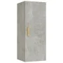 Gray concrete plywood wall cabinet 34.5x34x90 cm by vidaXL, Shelves and shelves - Ref: Foro24-812433, Price: 45,30 €, Discoun...