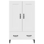 Weißes Sperrholz-Sideboard 70x31x115 cm von vidaXL, Sideboards - Ref: Foro24-812573, Preis: 119,81 €, Rabatt: %