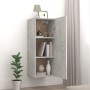 Hängeschrank aus grauem Sperrholz 34,5x34x90 cm von vidaXL, Regale und Regale - Ref: Foro24-812433, Preis: 45,86 €, Rabatt: %