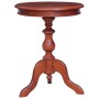 Mesa auxiliar de madera maciza de caoba marrón 50x50x65 cm von , Seitentische - Ref: Foro24-283845, Preis: 116,66 €, Rabatt: %