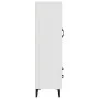 Aparador de madera contrachapada blanco 70x31x115 cm de vidaXL, Aparadores - Ref: Foro24-812573, Precio: 117,68 €, Descuento: %