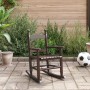 Mecedora para niños madera maciza de álamo marrón | Foro24.es | Tu tienda online para hogar, jardín y más Foro24.es