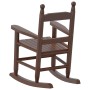 Mecedora para niños madera maciza de álamo marrón | Foro24.es | Tu tienda online para hogar, jardín y más Foro24.es