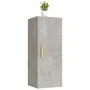 Gray concrete plywood wall cabinet 34.5x34x90 cm by vidaXL, Shelves and shelves - Ref: Foro24-812433, Price: 45,30 €, Discoun...