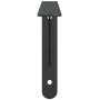 Soportes de estante 4 uds acero inoxidable negro 30x2,5x15,5 cm by , Shelves and shelves - Ref: Foro24-30304, Price: 24,79 €,...
