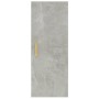 Hängeschrank aus grauem Sperrholz 34,5x34x90 cm von vidaXL, Regale und Regale - Ref: Foro24-812433, Preis: 45,86 €, Rabatt: %