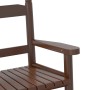 Mecedoras para niños 2 uds madera maciza de álamo marrónes | Foro24.es | Tu tienda online para hogar, jardín y más Foro24.es