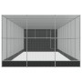 Pajarera con extensión acero plateado 1118x303x216 cm von , Füße und Vogelkäfige - Ref: Foro24-3214266, Preis: 1,00 €, Rabatt: %