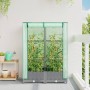 Arriate con cubierta invernadero aspecto ratán 80x40x123 cm | Foro24.es | Tu tienda online para hogar, jardín y más Foro24.es