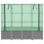 Arriate con cubierta invernadero aspecto ratán 160x40x153 cm | Foro24.es | Tu tienda online para hogar, jardín y más Foro24.es