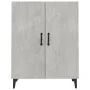 Betongraues Sperrholz-Sideboard 70x34x90 cm von vidaXL, Sideboards - Ref: Foro24-812109, Preis: 71,72 €, Rabatt: %