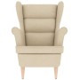 Sillón de tela crema 74x84x100 cm | Foro24.es | Tu tienda online para hogar, jardín y más Foro24.es