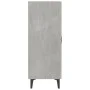Concrete gray plywood sideboard 70x34x90 cm by vidaXL, Sideboards - Ref: Foro24-812109, Price: 71,72 €, Discount: %