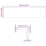 Peldaños escalera 12 uds sin tratar 100x30x2 cm de , Alfombrillas para escalones - Ref: Foro24-3282926, Precio: 478,88 €, Des...