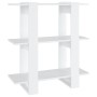 White shelving/space divider 80x30x87 cm by vidaXL, Bookcases and shelves - Ref: Foro24-811583, Price: 41,26 €, Discount: %