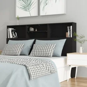 Schwarzes Kopfteilmöbel 160x19x103,5 cm von vidaXL, Kopf- und Fußteile - Ref: Foro24-811872, Preis: 73,40 €, Rabatt: %
