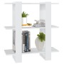 White shelving/space divider 80x30x87 cm by vidaXL, Bookcases and shelves - Ref: Foro24-811583, Price: 41,26 €, Discount: %