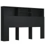 Schwarzes Kopfteilmöbel 160x19x103,5 cm von vidaXL, Kopf- und Fußteile - Ref: Foro24-811872, Preis: 73,46 €, Rabatt: %
