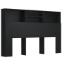 Schwarzes Kopfteilmöbel 160x19x103,5 cm von vidaXL, Kopf- und Fußteile - Ref: Foro24-811872, Preis: 74,60 €, Rabatt: %