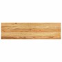 Alféizares de ventana 2 uds madera maciza roble marrón claro