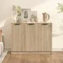 Sideboard aus Sonoma-Eichensperrholz, 90,5 x 30 x 70 cm von vidaXL, Sideboards - Ref: Foro24-811190, Preis: 78,78 €, Rabatt: %