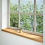 Alféizares de ventana 2 uds madera maciza roble marrón claro | Foro24.es | Tu tienda online para hogar, jardín y más Foro24.es
